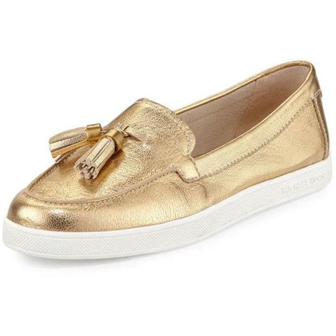 MICHAEL Michael Kors Callahan Moccasins in Metallic 